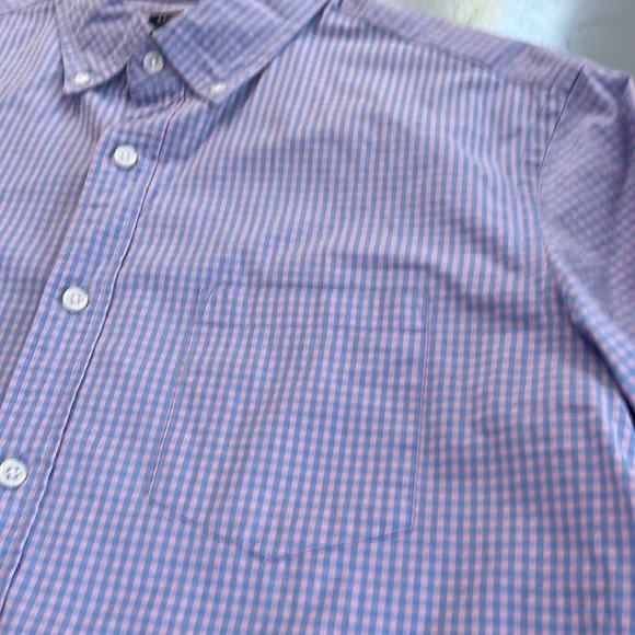 J. Crew men’s L slim flex washed casual button-down shirt EUC - Picture 4 of 6